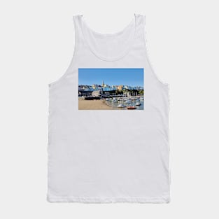 Tenby Harbour Beach, Pembrokeshire Tank Top